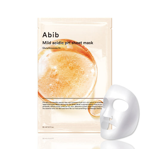 Abib Mild Acidic PH Sheet Mask Glutathiosome Fit (1ea)