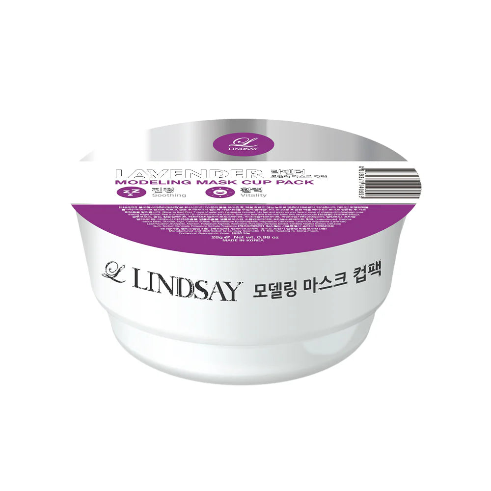 Lindsay Lavender Modeling Mask Cup Pack 28g