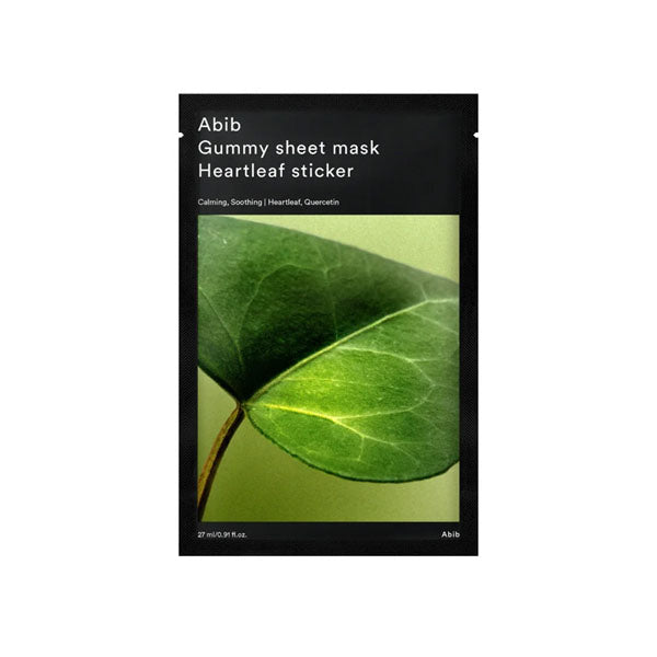 Abib Gummy Sheet Mask Heartleaf Sticker (1ea)