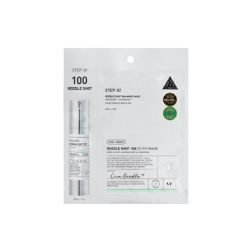 VT Cosmetics Reedle Shot 100 2-Step Mask (1ea)